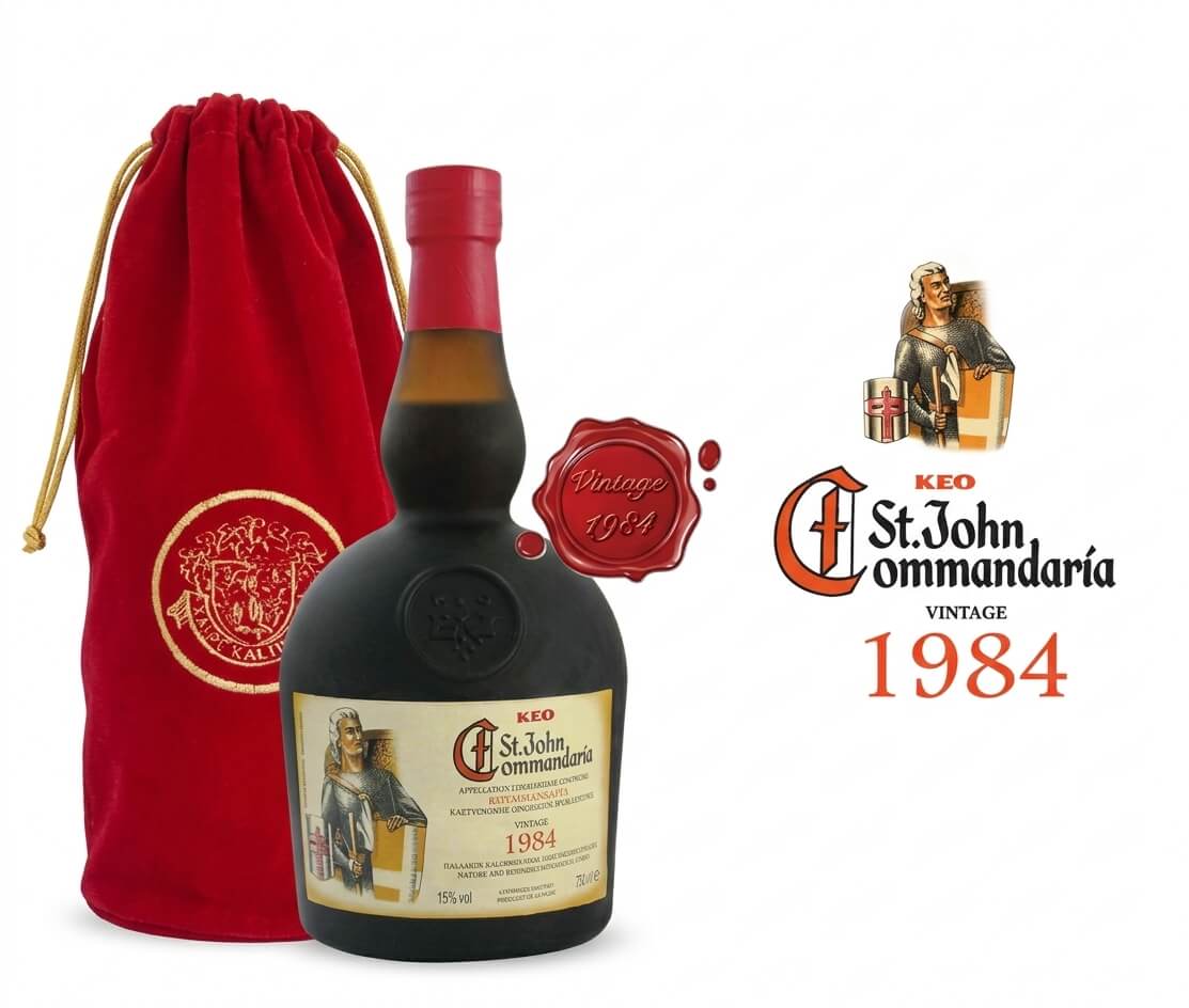 KEO St. John Commandaria Vintage 1984